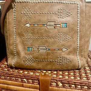 American bling genuine leather